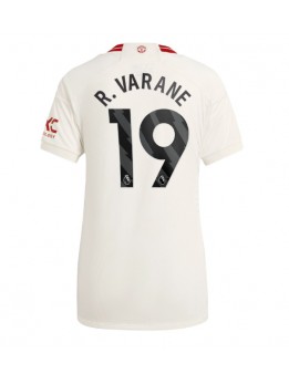 Manchester United Raphael Varane #19 Zenski Rezervni Dres 2023-24 Kratak Rukavima